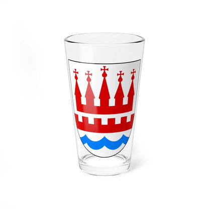 Kalundborg Kommune coa (Denmark) (Coat of Arms) Pint Glass 16oz 16oz - Go Mug Yourself