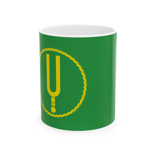 Kambja valla lipp 2020 (Estonia) White Coffee Mug-11oz-Go Mug Yourself