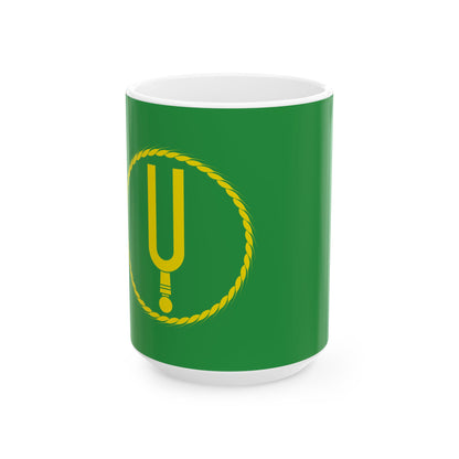 Kambja valla lipp 2020 (Estonia) White Coffee Mug-15oz-Go Mug Yourself
