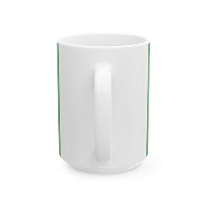 Kambja valla lipp 2020 (Estonia) White Coffee Mug-Go Mug Yourself