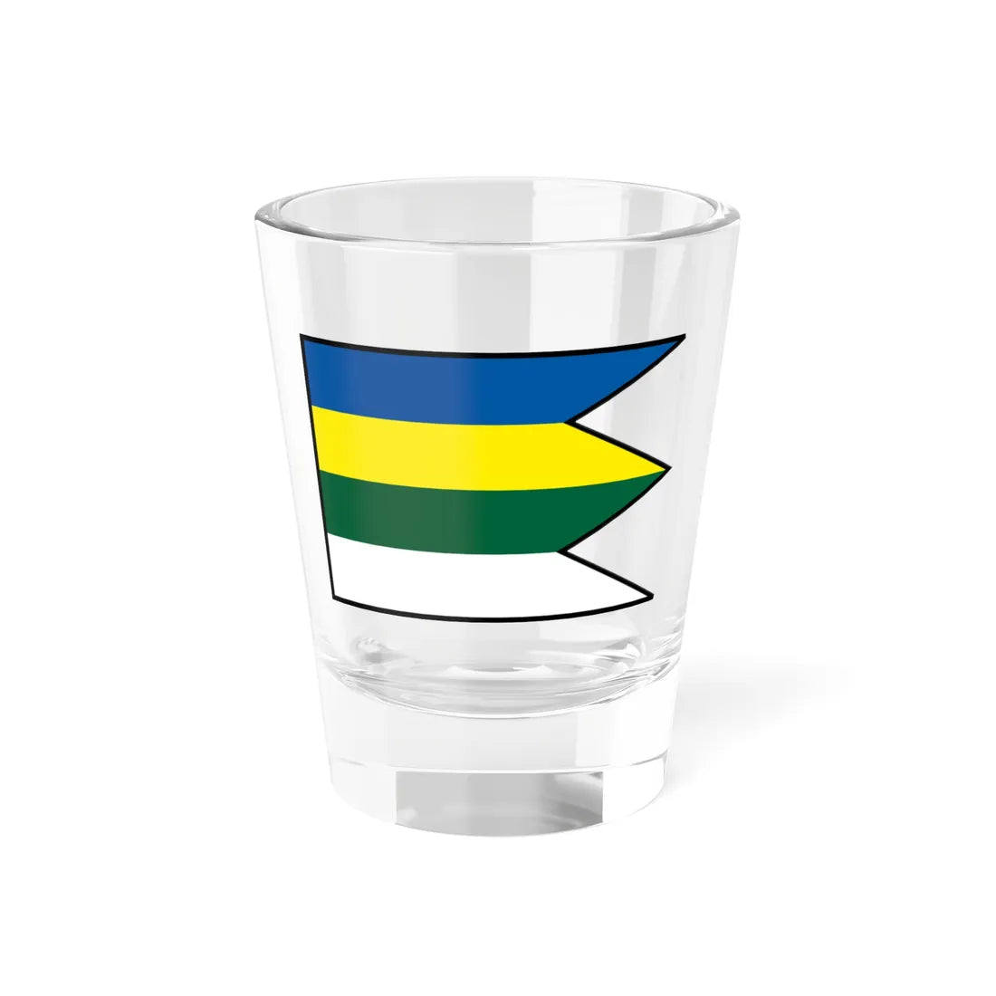 Kamenany Revuca Flag (Slovakia) Shot Glass 1.5oz 1.5oz - Go Mug Yourself