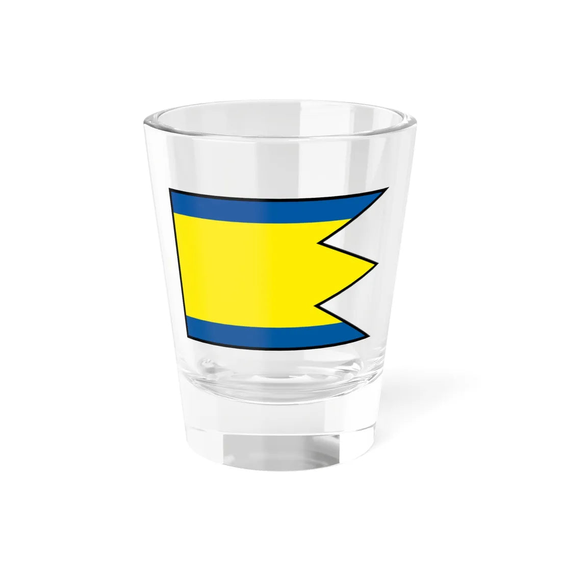 Kamenicna Komarno Flag (Slovakia) Shot Glass 1.5oz 1.5oz - Go Mug Yourself