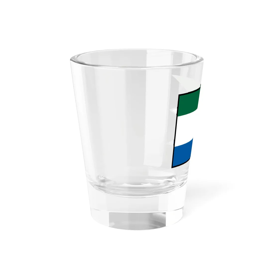 Kamenny Most Nove Zamky Flag (Slovakia) Shot Glass 1.5oz - Go Mug Yourself