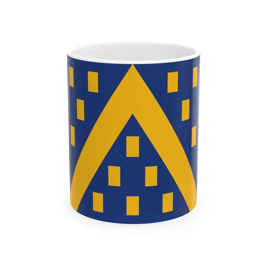 Kampenhout vlag (Belgium) White Coffee Mug 11oz - Go Mug Yourself