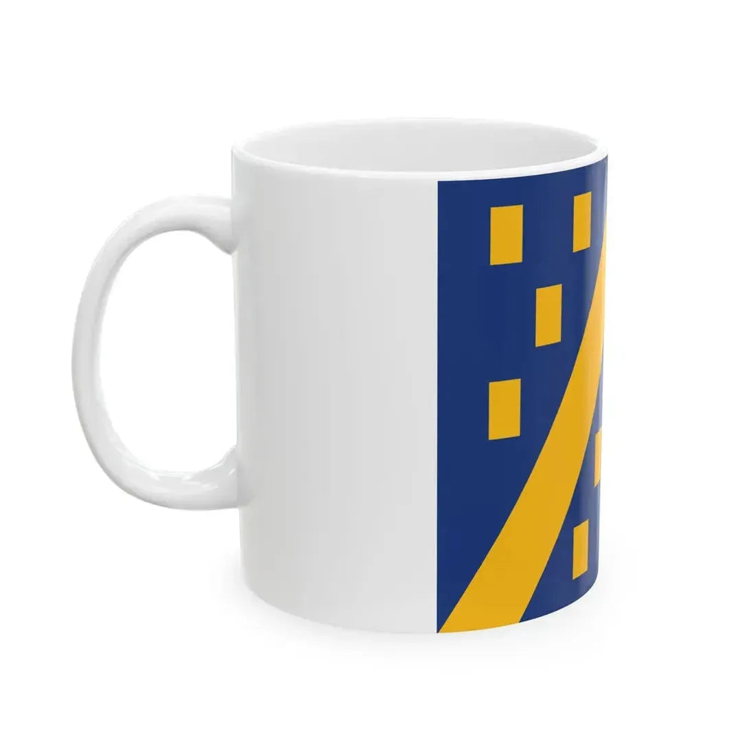 Kampenhout vlag (Belgium) White Coffee Mug - Go Mug Yourself