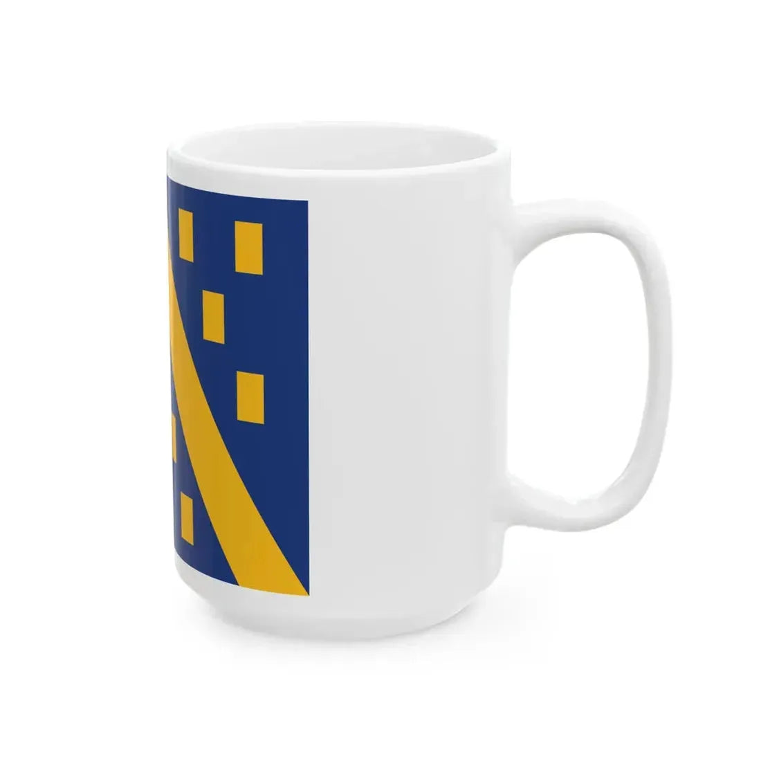 Kampenhout vlag (Belgium) White Coffee Mug - Go Mug Yourself