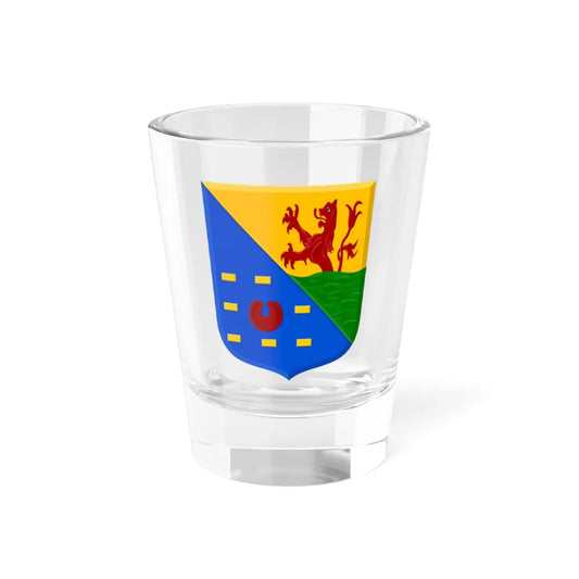 Kamperveen wapen derde ontwerp (Netherlands) (Coat of Arms) Shot Glass 1.5oz 1.5oz - Go Mug Yourself