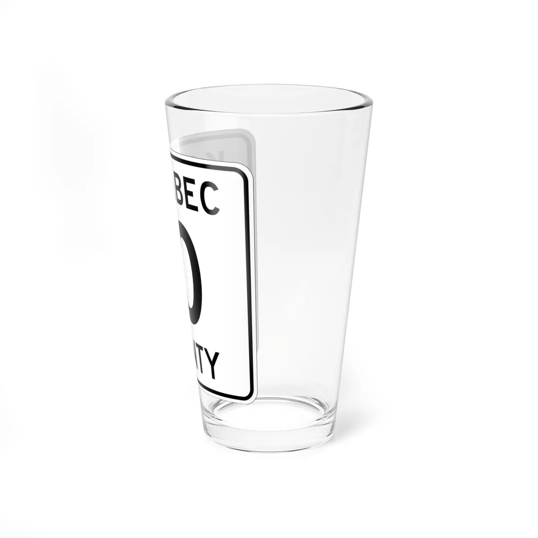Kanabec County 10 MN (Minnesota) (Road Sign) Pint Glass 16oz - Go Mug Yourself