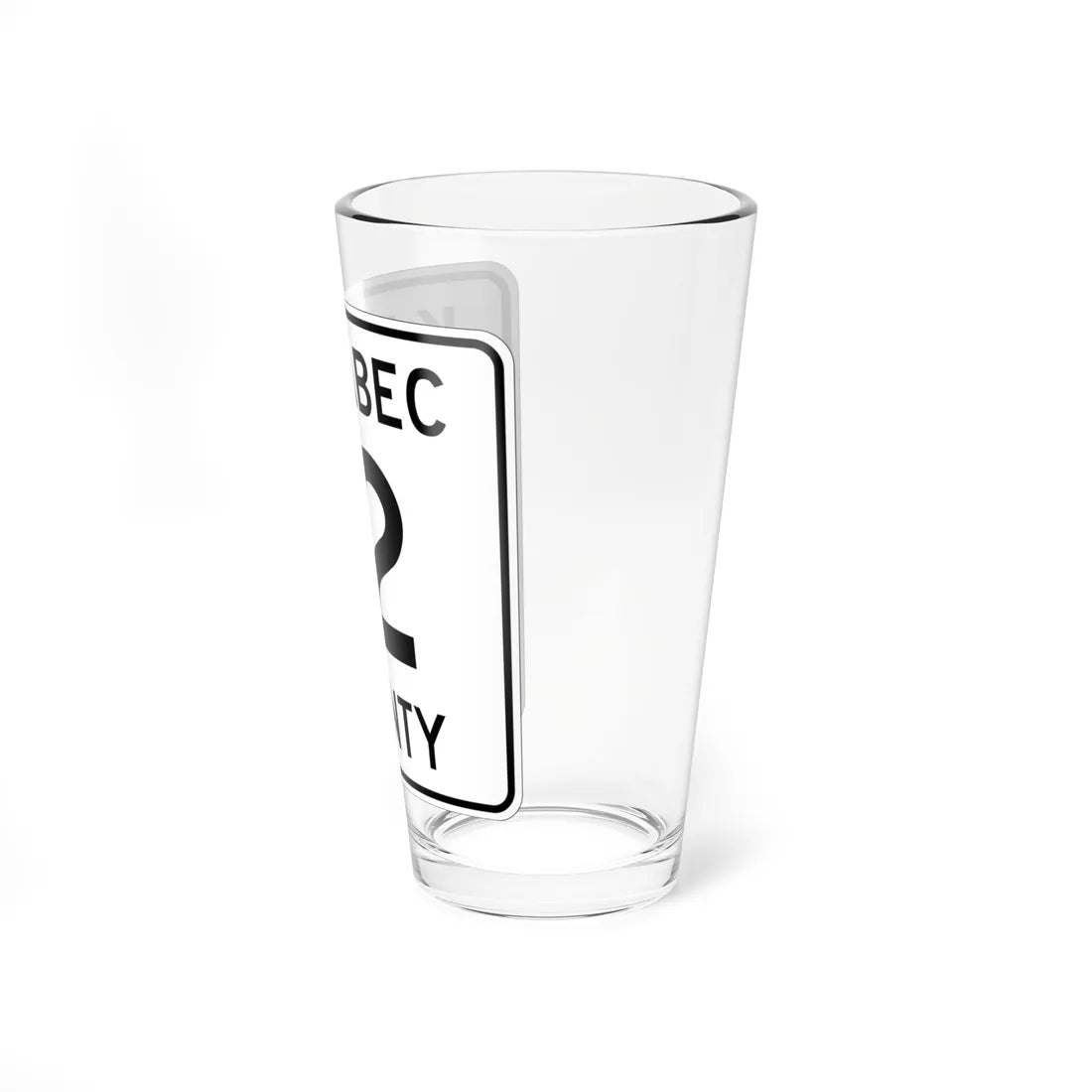 Kanabec County 12 MN (Minnesota) (Road Sign) Pint Glass 16oz - Go Mug Yourself