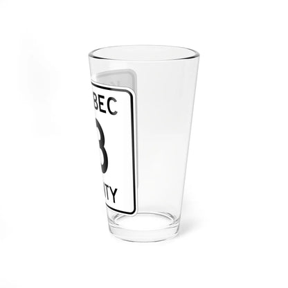 Kanabec County 13 MN (Minnesota) (Road Sign) Pint Glass 16oz - Go Mug Yourself