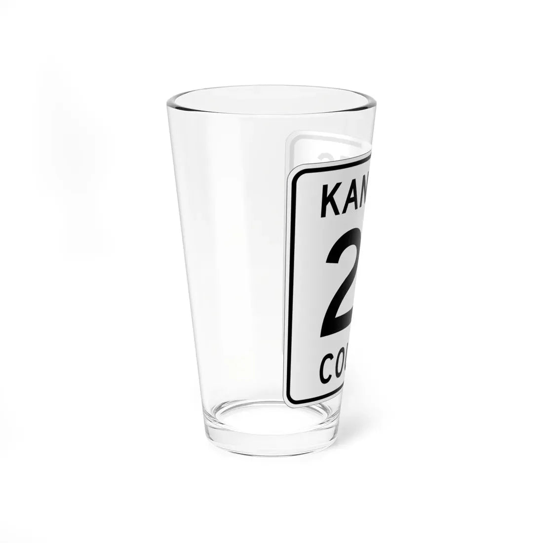 Kanabec County 20 MN (Minnesota) (Road Sign) Pint Glass 16oz - Go Mug Yourself