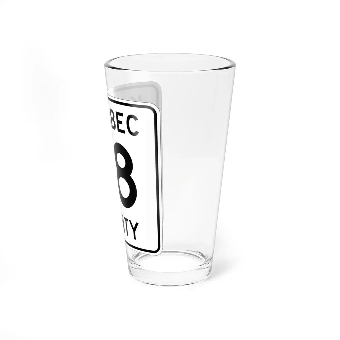 Kanabec County 28 MN (Minnesota) (Road Sign) Pint Glass 16oz - Go Mug Yourself