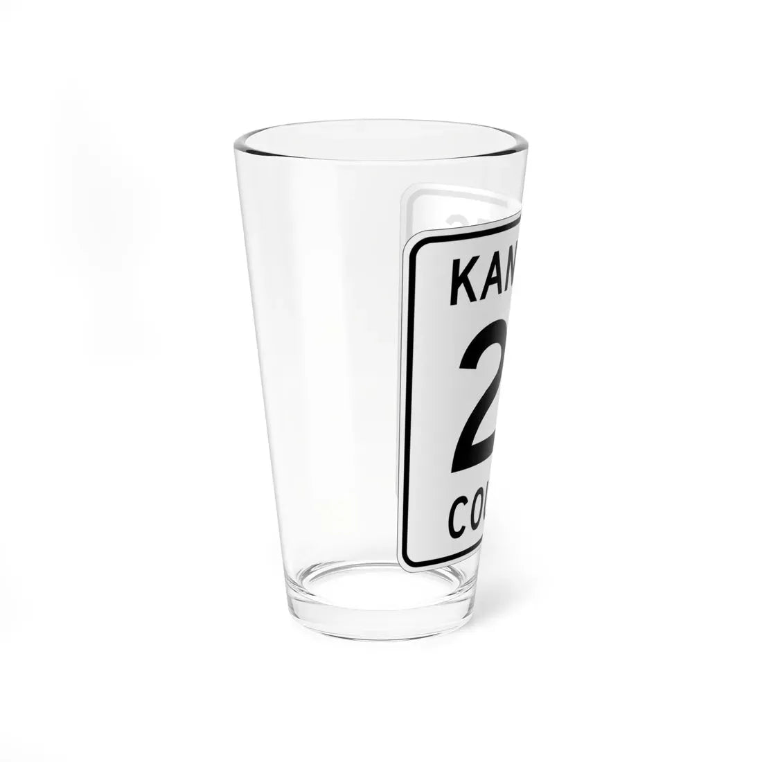 Kanabec County 29 MN (Minnesota) (Road Sign) Pint Glass 16oz - Go Mug Yourself
