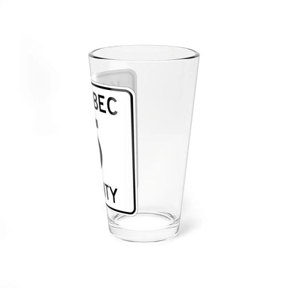 Kanabec County 5 MN (Minnesota) (Road Sign) Pint Glass 16oz - Go Mug Yourself