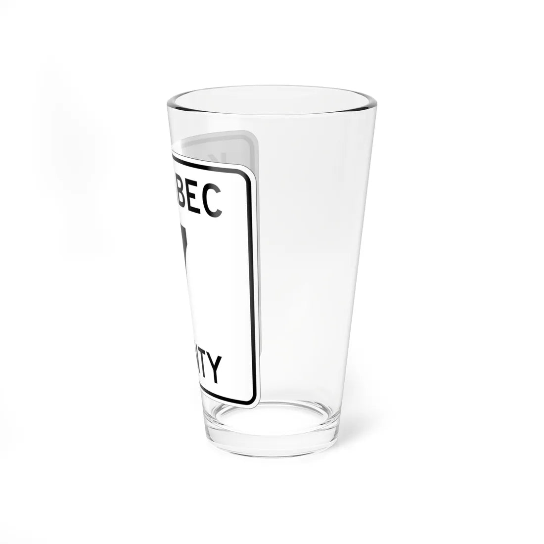 Kanabec County 7 MN (Minnesota) (Road Sign) Pint Glass 16oz - Go Mug Yourself