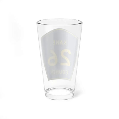 Kane County 26 (Illinois) (Road Sign) Pint Glss 16oz - Go Mug Yourself