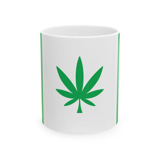 Kanepi valla lipp (Estonia) White Coffee Mug-11oz-Go Mug Yourself