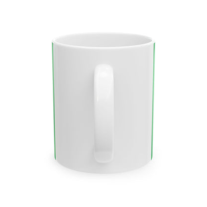 Kanepi valla lipp (Estonia) White Coffee Mug-Go Mug Yourself