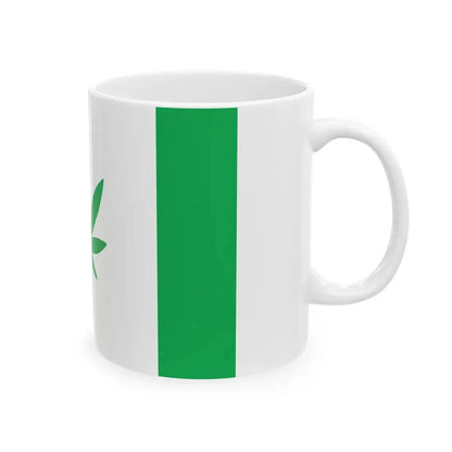 Kanepi valla lipp (Estonia) White Coffee Mug - Go Mug Yourself
