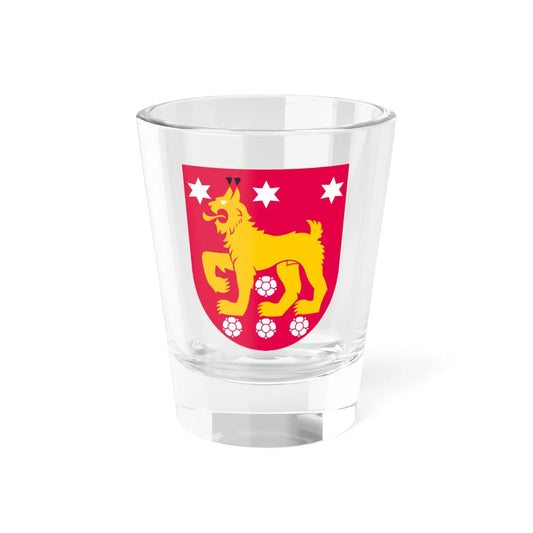 Kanta-Häme.vaakuna (Finland) (Coat of Arms) Shot Glass 1.5oz 1.5oz - Go Mug Yourself