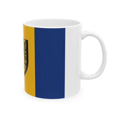 Kapelle-op-den-Bos vlag (Belgium) White Coffee Mug - Go Mug Yourself