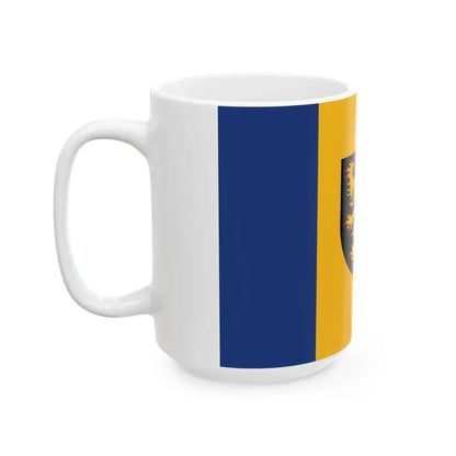 Kapelle-op-den-Bos vlag (Belgium) White Coffee Mug - Go Mug Yourself