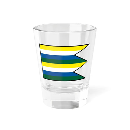 Kapisova Svidnik Flag (Slovakia) Shot Glass 1.5oz 1.5oz - Go Mug Yourself