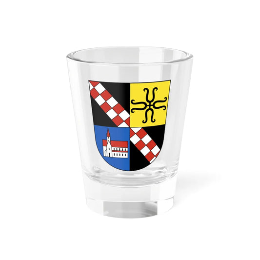 Kappel am Albis-blazon (Switzerland) (Coat of Arms) Shot Glass 1.5oz 1.5oz - Go Mug Yourself