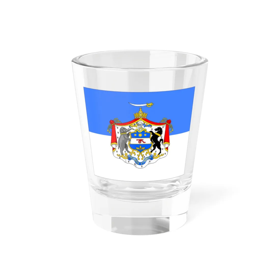 Kapurthala flag (India) Shot Glass 1.5oz 1.5oz - Go Mug Yourself