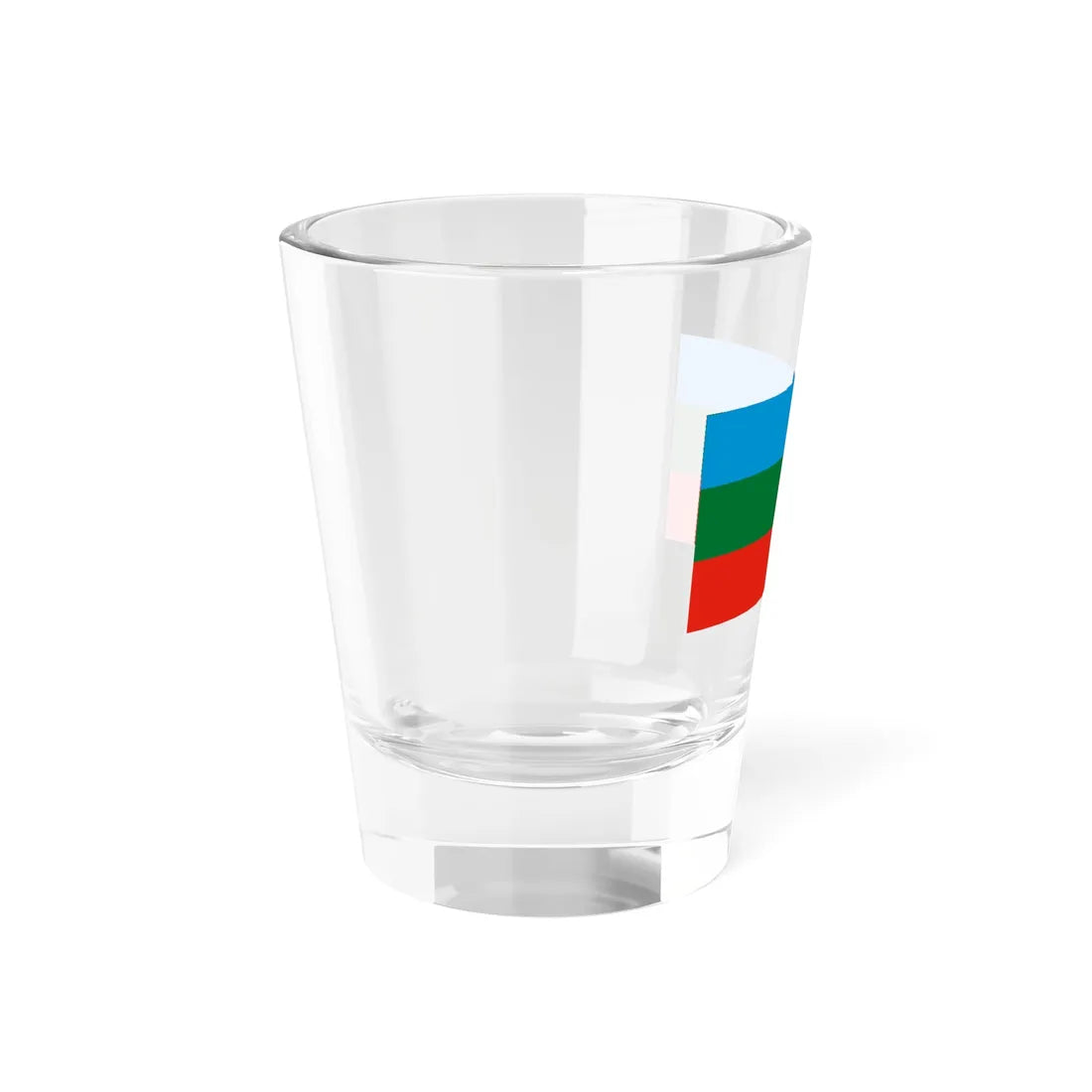 Karachay-Cherkessia flag alternative 2 (Russia) Shot Glass 1.5oz - Go Mug Yourself