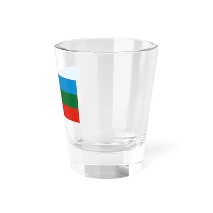 Karachay-Cherkessia flag alternative 2 (Russia) Shot Glass 1.5oz - Go Mug Yourself