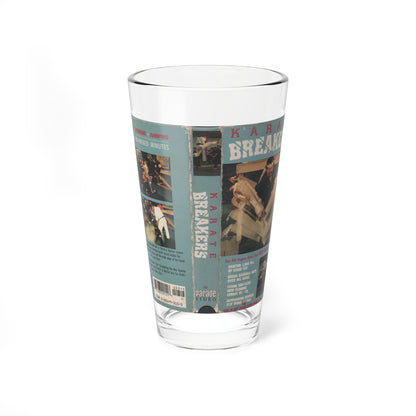 KARATE BREAKERS (VHS COVER) Pint Glass 16oz-16oz-Go Mug Yourself