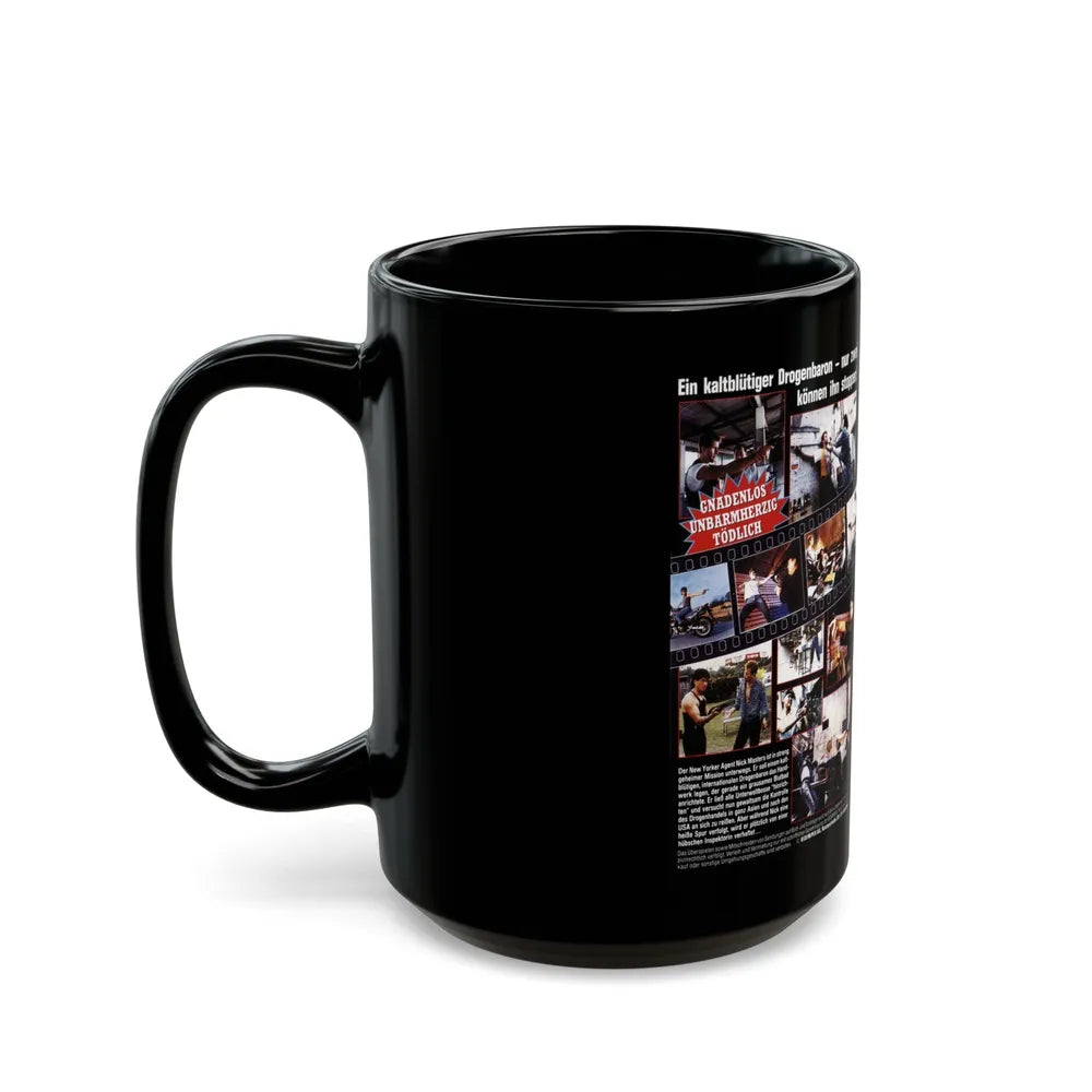 KARATE CHAMP 2 (VHS COVER) - Black Coffee Mug-Go Mug Yourself