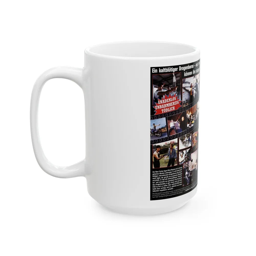 KARATE CHAMP 2 (VHS COVER) - White Coffee Mug-Go Mug Yourself