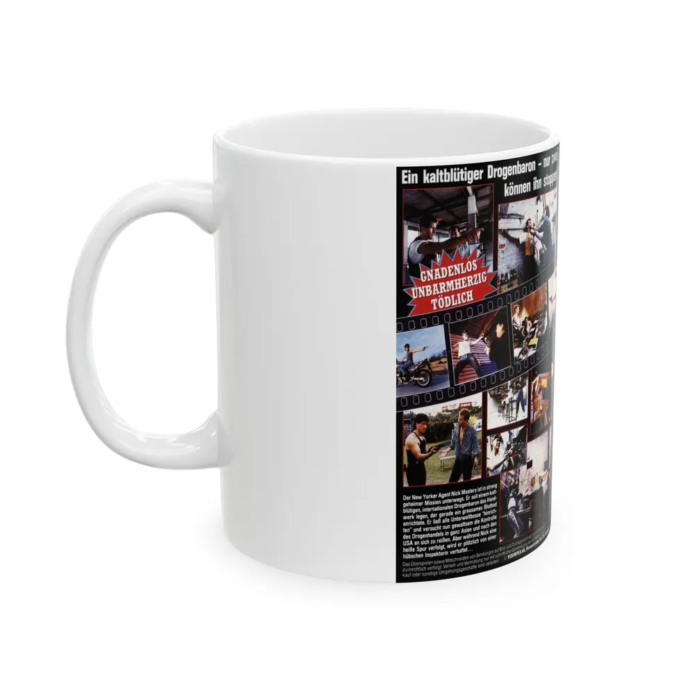 KARATE CHAMP 2 (VHS COVER) - White Coffee Mug-Go Mug Yourself