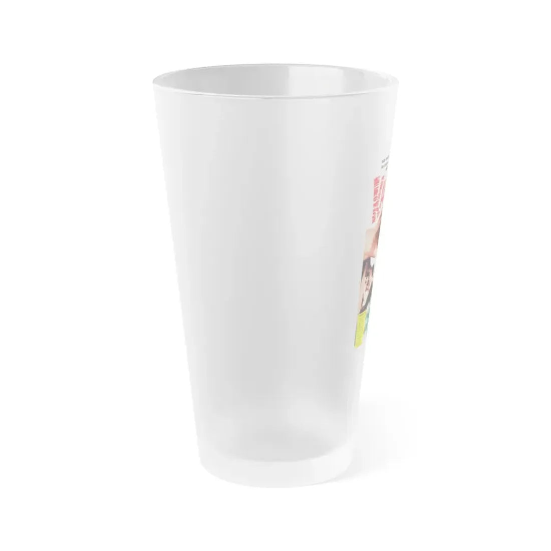 KARATE THE HAND OF DEATH 1961 Movie Poster - Frosted Pint Glass 16oz - Go Mug Yourself