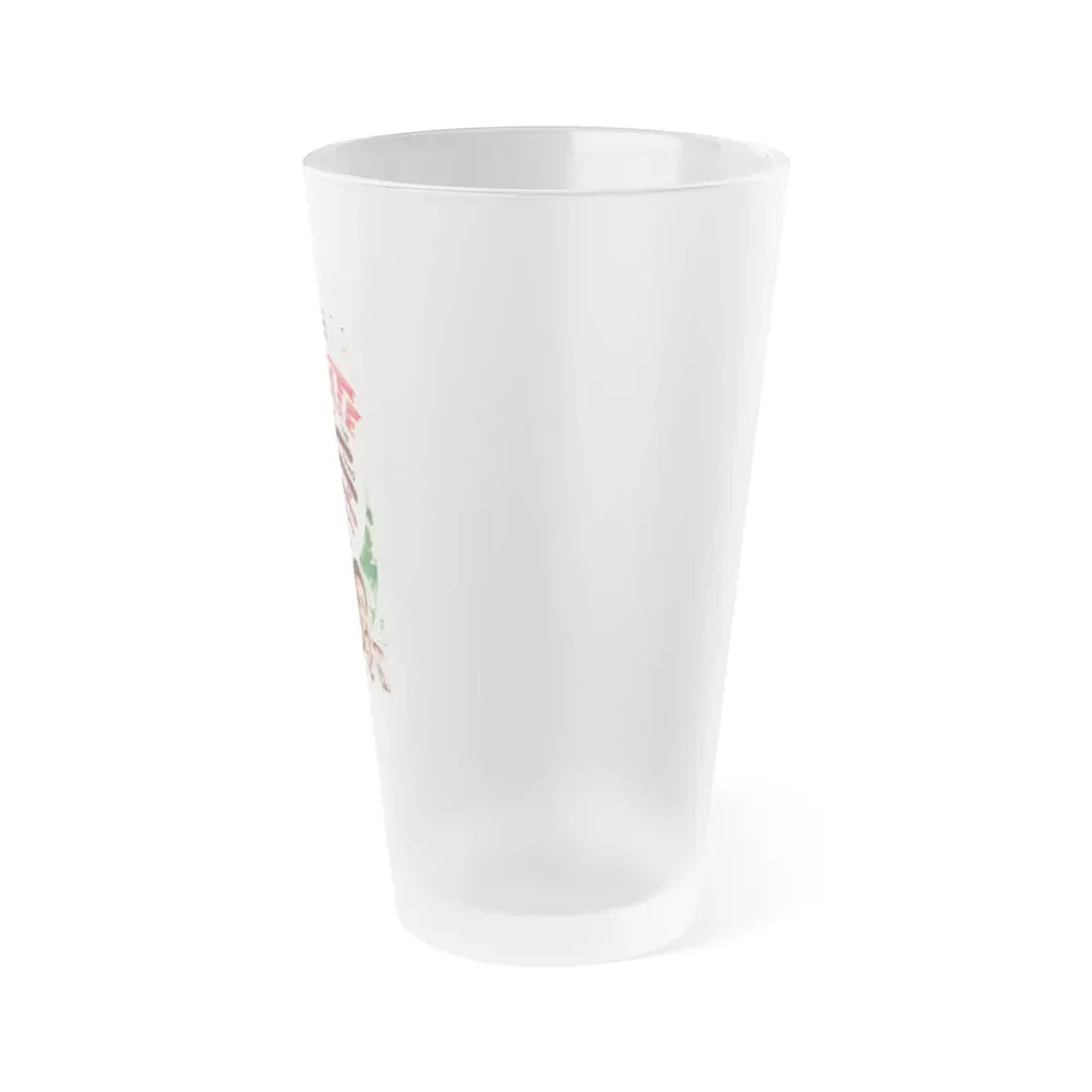 KARATE THE HAND OF DEATH 1961 Movie Poster - Frosted Pint Glass 16oz - Go Mug Yourself
