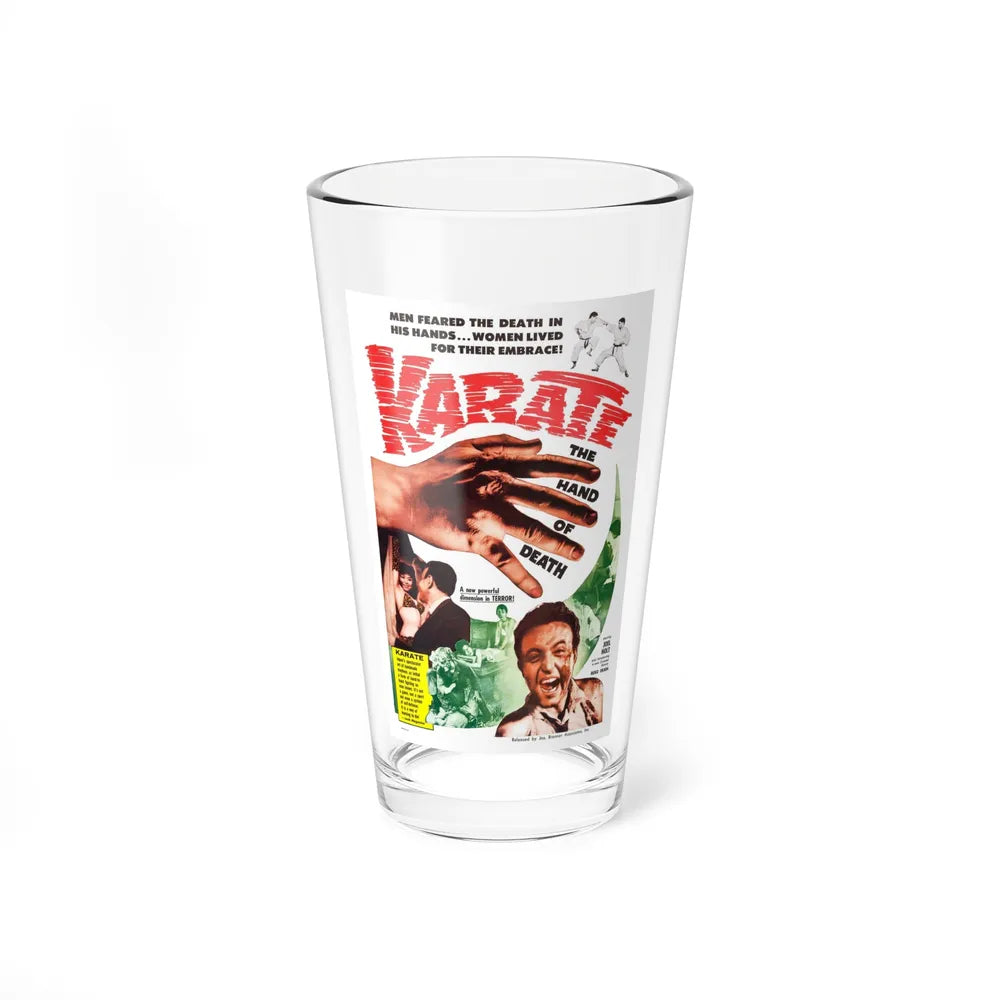 KARATE THE HAND OF DEATH 1961 Movie Poster - Pint Glass 16oz-16oz-Go Mug Yourself