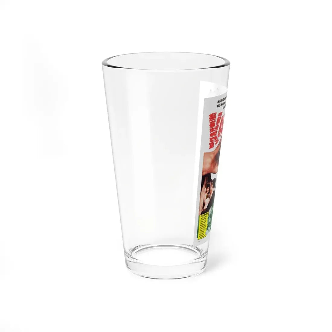KARATE THE HAND OF DEATH 1961 Movie Poster - Pint Glass 16oz - Go Mug Yourself