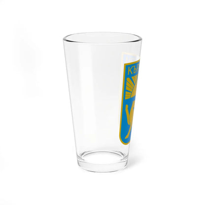 Kardzhali-coat-of-arms (Bulgaria) (Coat of Arms) Pint Glass 16oz - Go Mug Yourself