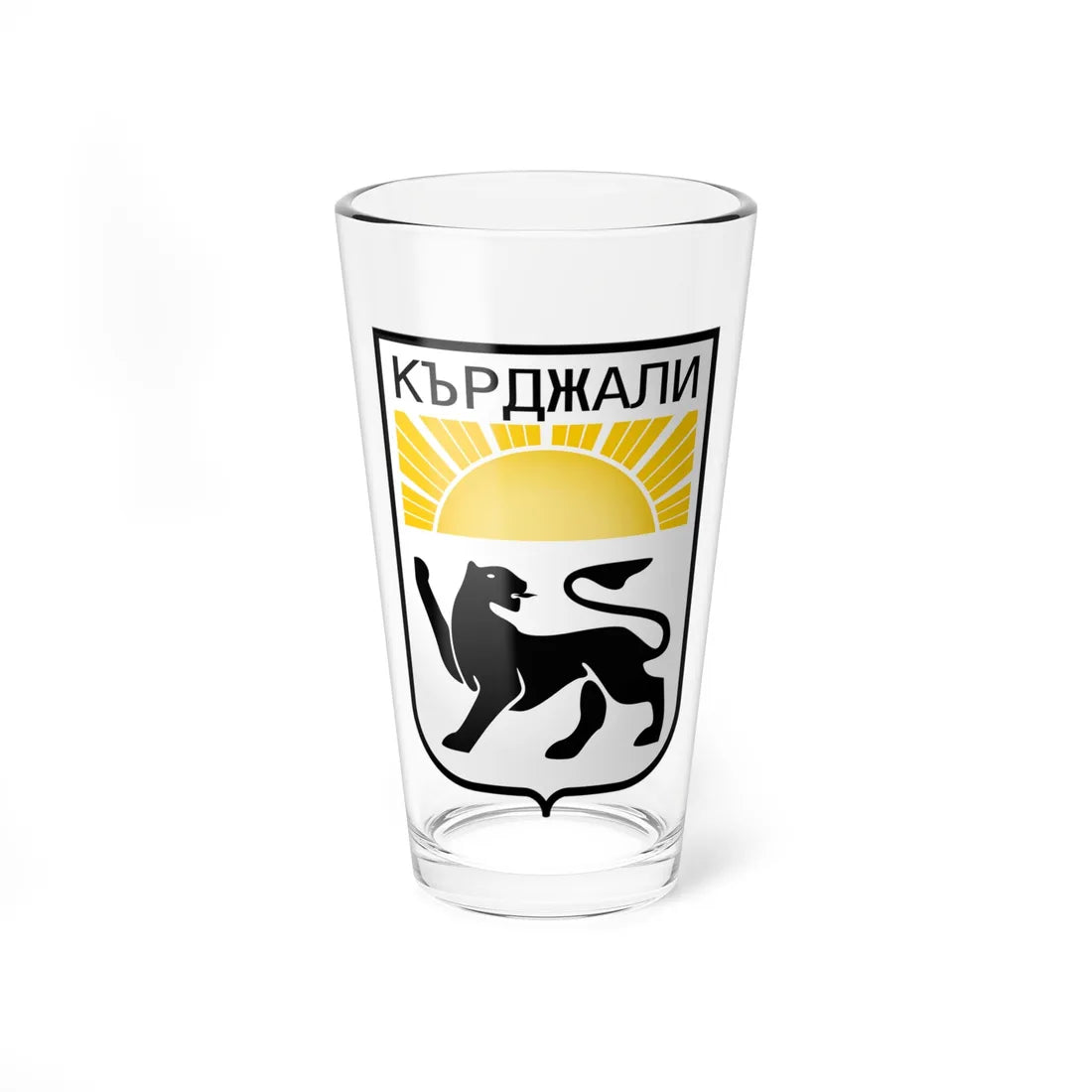 Kardzhali-coat-of-arms old (Bulgaria) (Coat of Arms) Pint Glass 16oz 16oz - Go Mug Yourself
