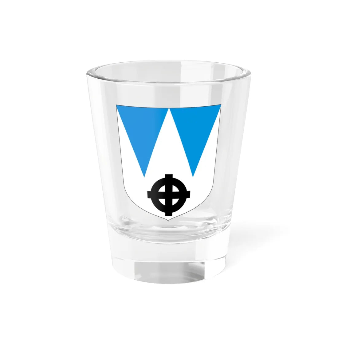Kareda valla vapp (Estonia) (Coat of Arms) Shot Glass 1.5oz 1.5oz - Go Mug Yourself