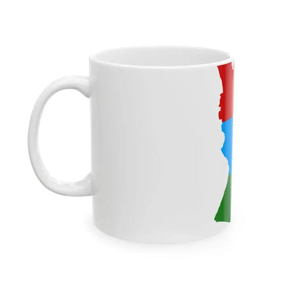 Karelia-geo-stub (Russia) White Coffee Mug - Go Mug Yourself