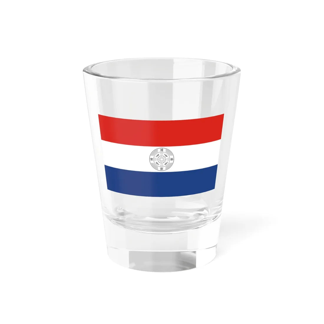 Karenni people flag (Myanmar) Shot Glass 1.5oz 1.5oz - Go Mug Yourself