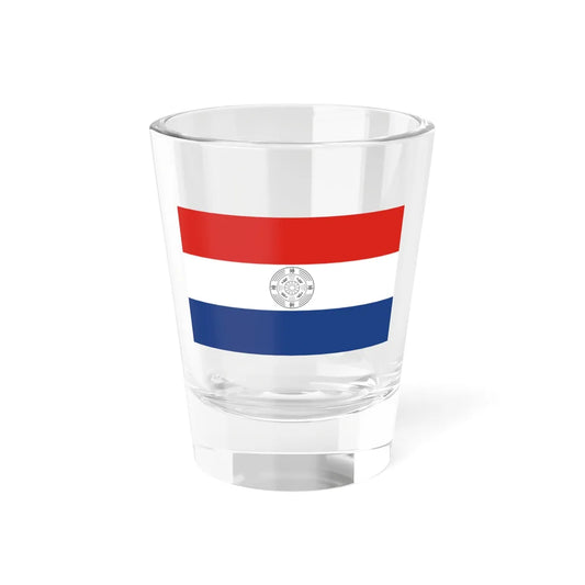 Karenni people flag (Myanmar) Shot Glass 1.5oz 1.5oz - Go Mug Yourself