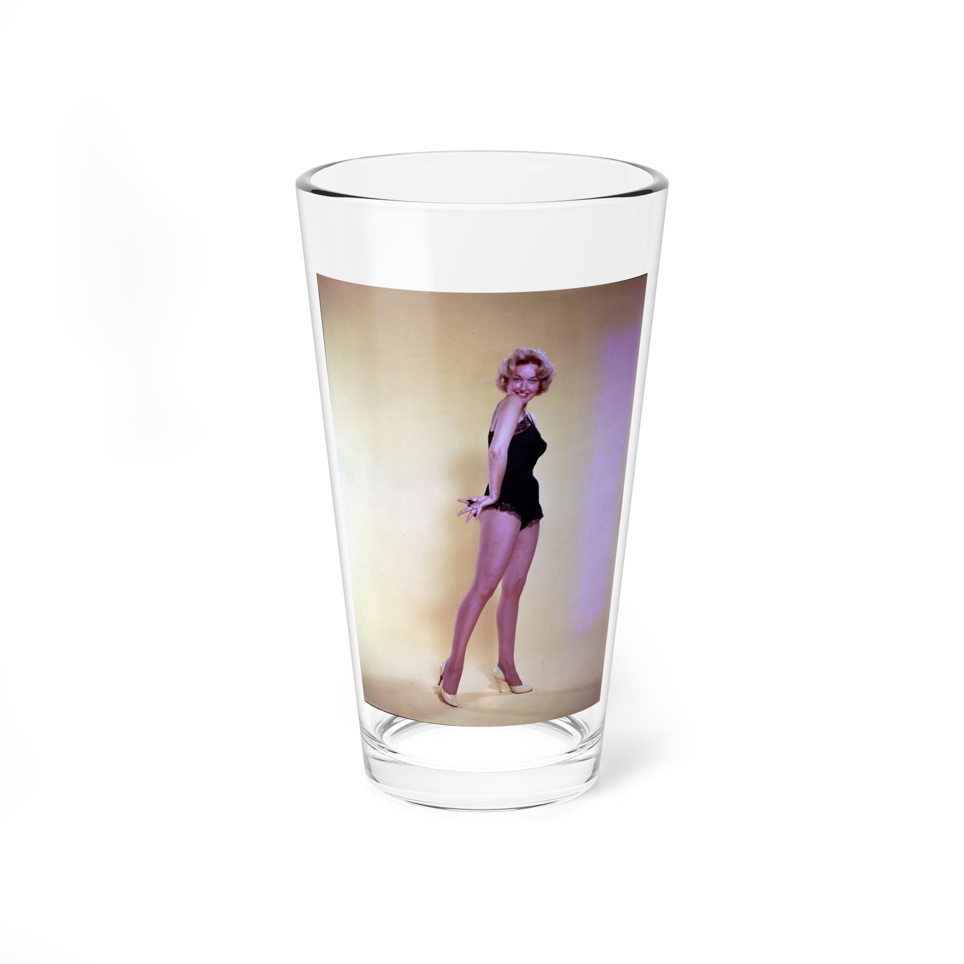 Karin Booth #06 (Vintage Female Icon) Pint Glass 16oz-16oz-Go Mug Yourself