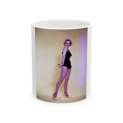 Karin Booth #06 (Vintage Female Icon) White Coffee Mug 11oz - Go Mug Yourself