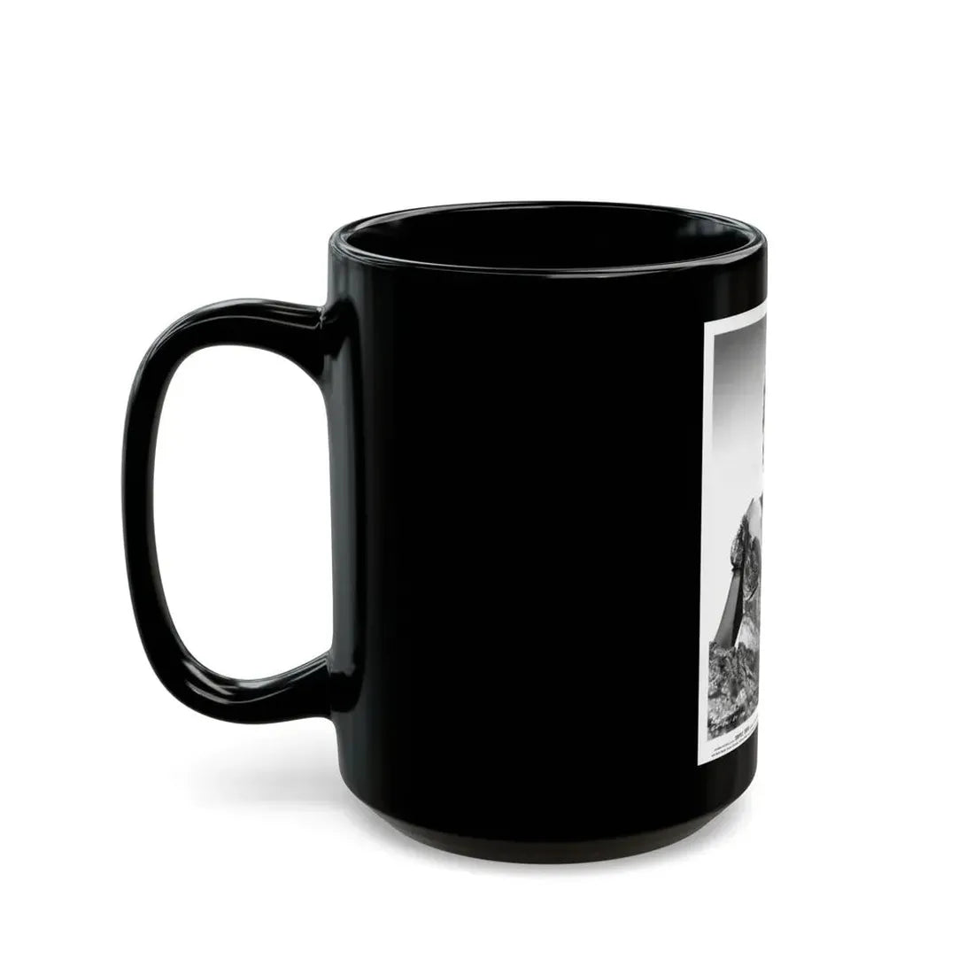 Karin Booth #12 (Vintage Female Icon) Black Coffee Mug - Go Mug Yourself