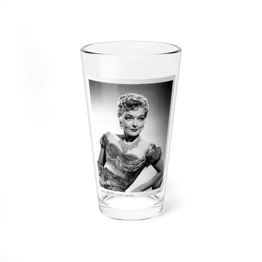 Karin Booth #12 (Vintage Female Icon) Pint Glass 16oz 16oz - Go Mug Yourself