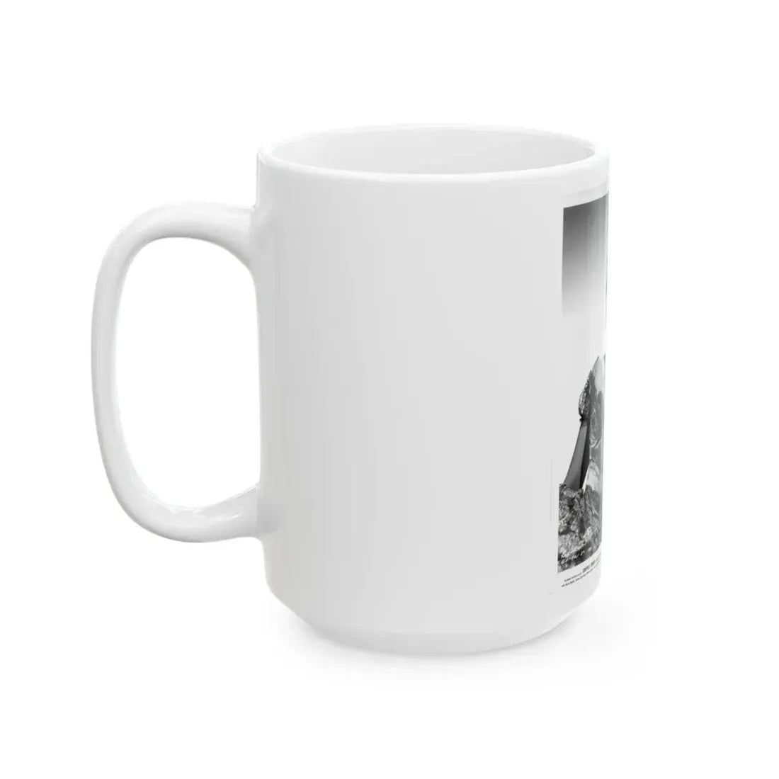 Karin Booth #12 (Vintage Female Icon) White Coffee Mug - Go Mug Yourself